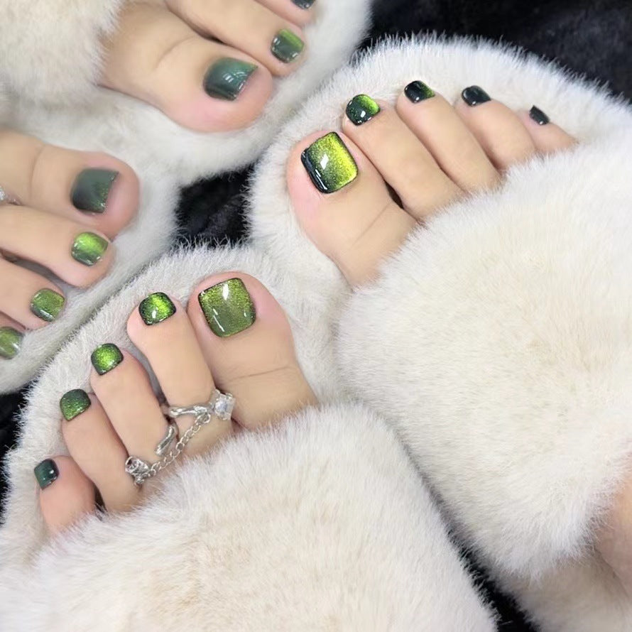 Decorative Crystal-Embellished Press-On Nails Stornfield