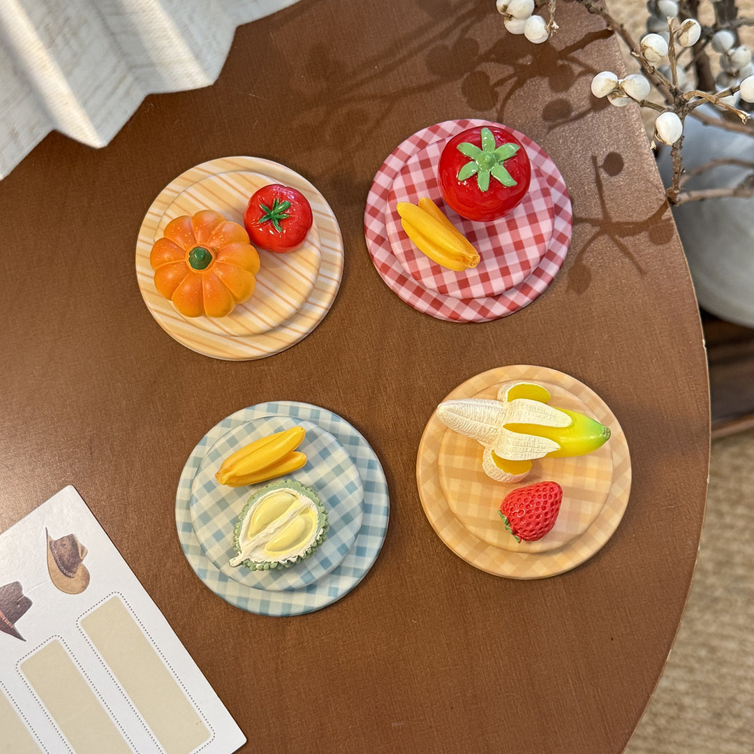 Decorative coaster with fruit motif Stornfield