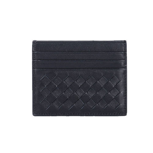 Woven Leather Credit Card Holder Stornfield