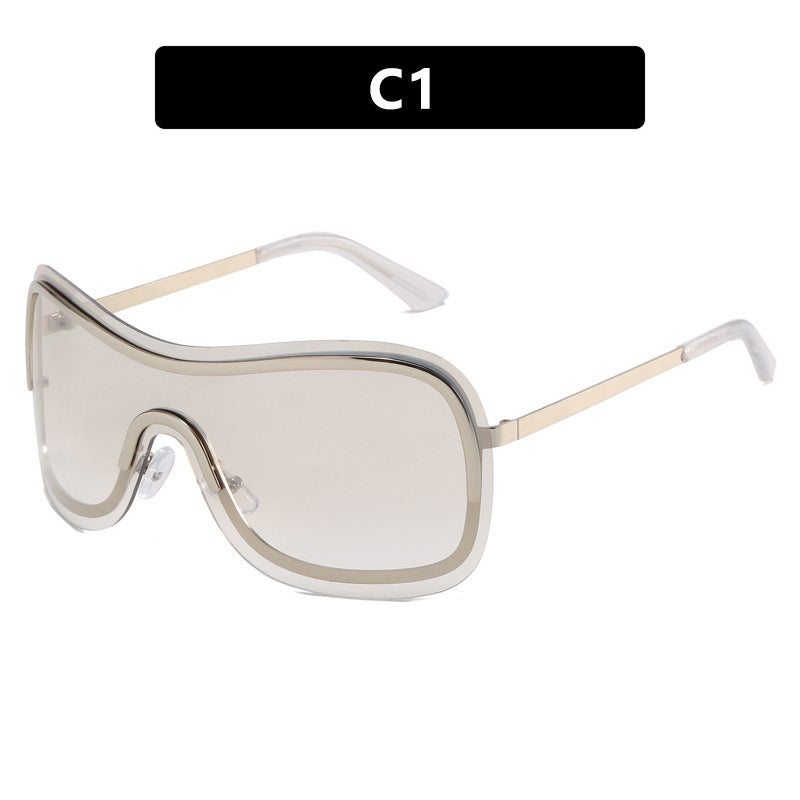 Women's sporty oversized sunglasses with elegant design Stornfield