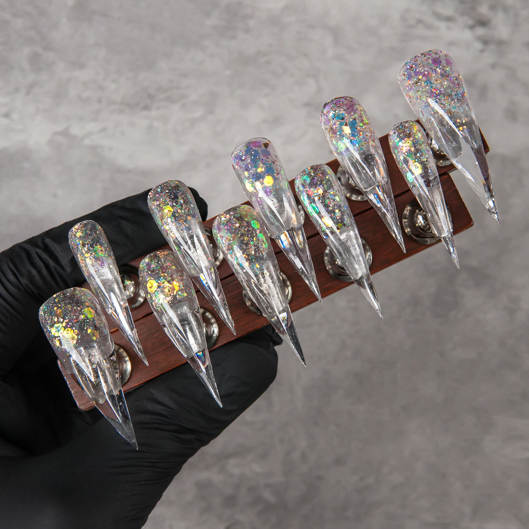 Sculpted Stiletto Press-On Nail Tips