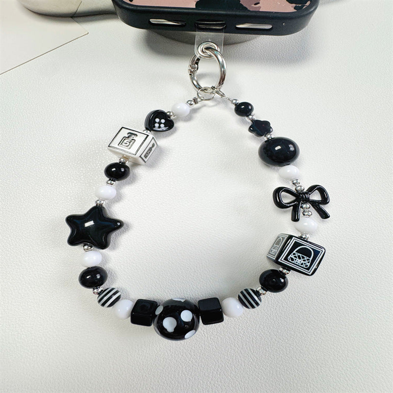 Decorative Beaded Charm Keychain Stornfield 1790135767
