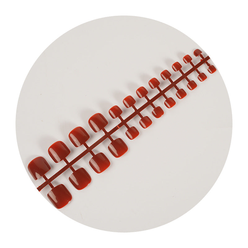 Premium Glossy Square Press-On Nail Set Stornfield