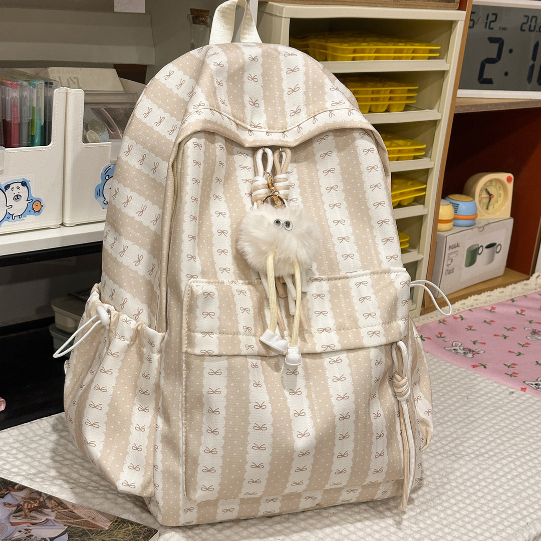 Cute Bow-Embellished Backpack Stornfield