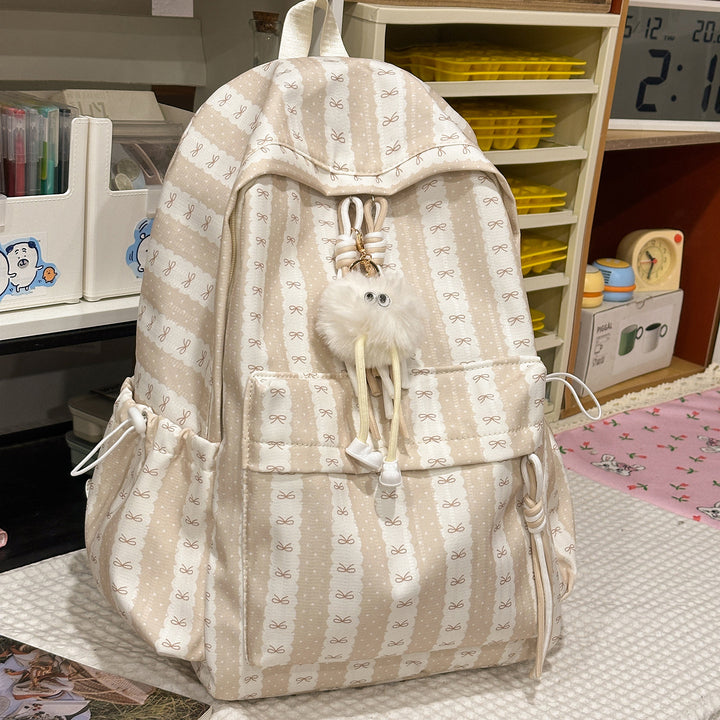 Cute Bow-Embellished Backpack Stornfield