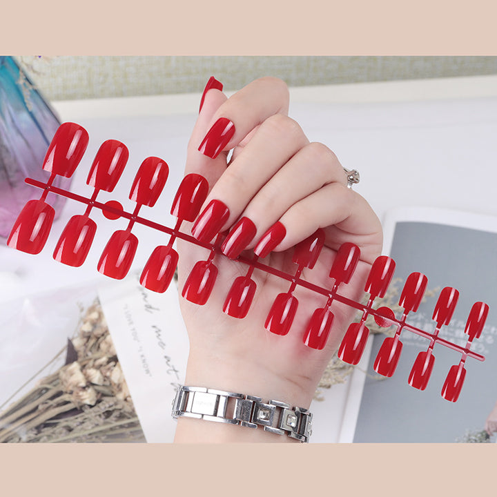 Natural Glossy Press-On Nail Tips Stornfield