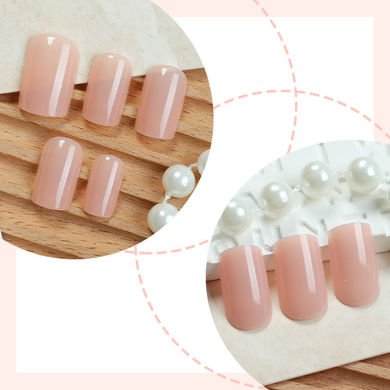 Acrylic nail set with natural finish and luxurious shine Stornfield