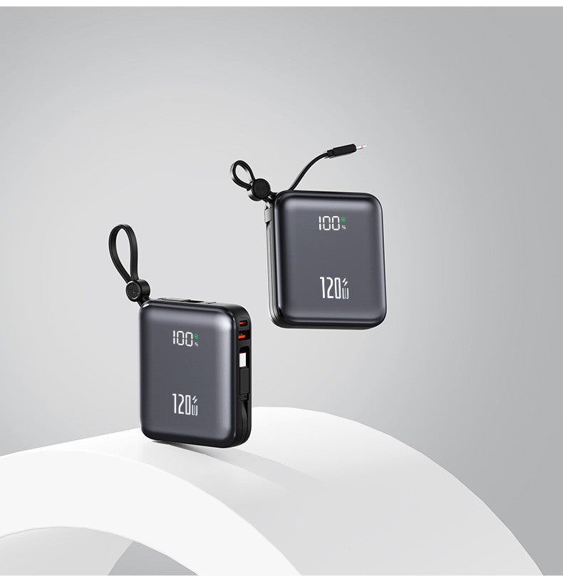 Compact power bank with state-of-the-art quick charging function and digital display Stornfield