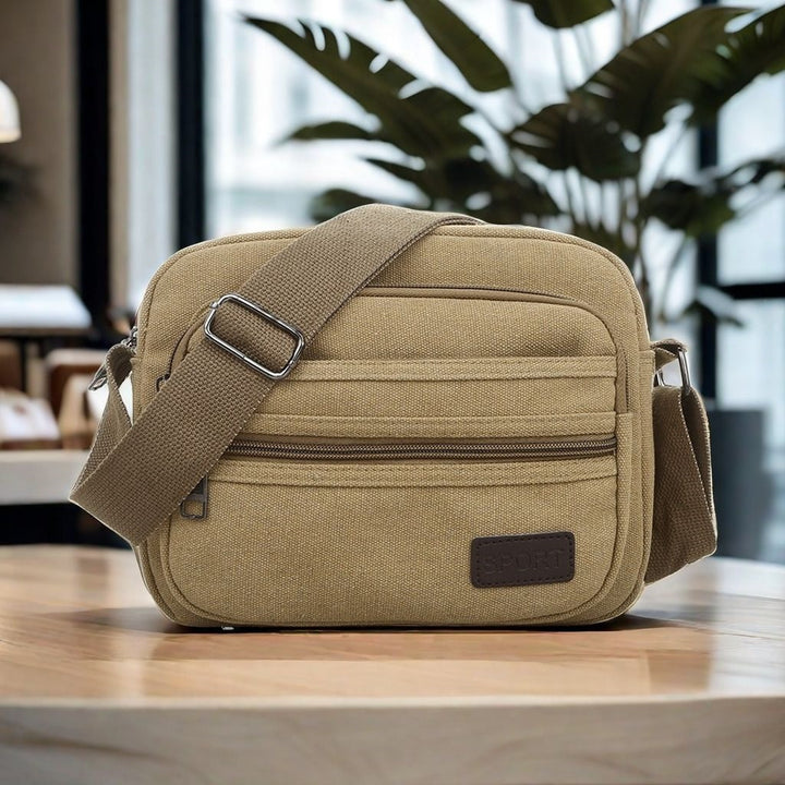 Shoulder bag with multifunctional compartments Stornfield