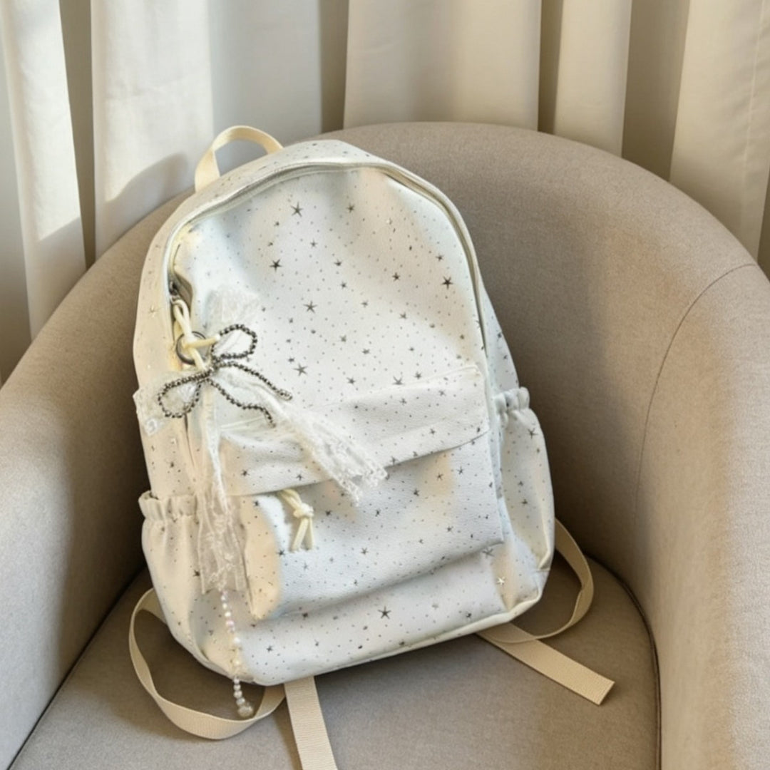 Whimsical Star-Embellished Backpack Stornfield