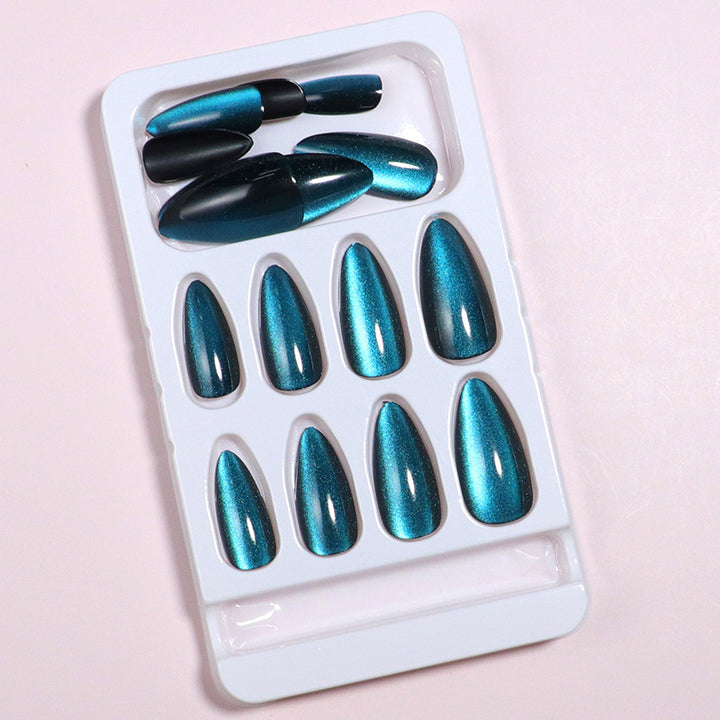 Elegant Glossy Stiletto Press-On Nail Set Stornfield