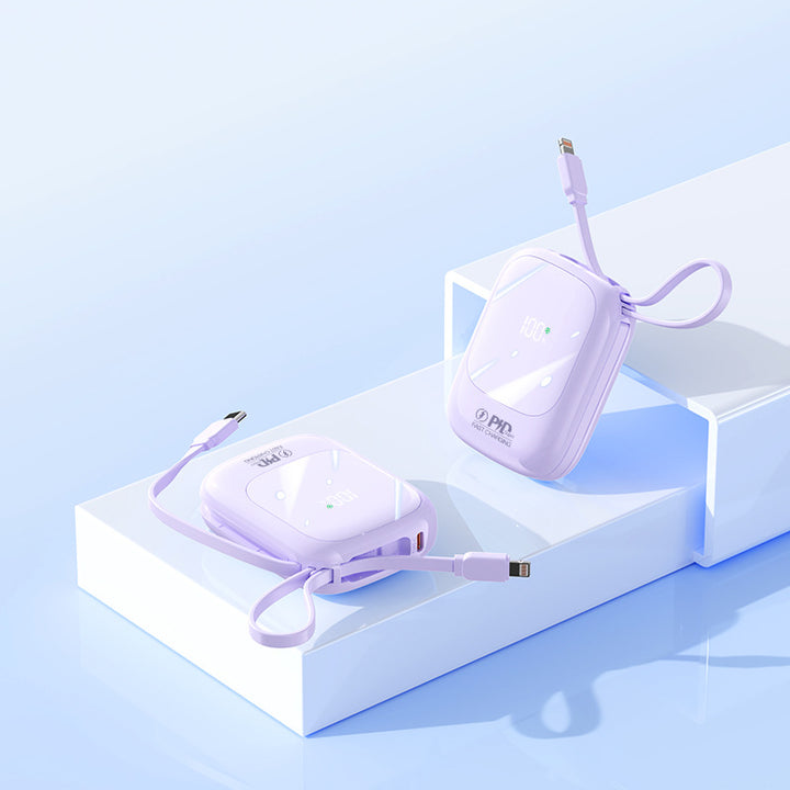 Portable power bank with intelligent charging display and innovative fast charging Stornfield