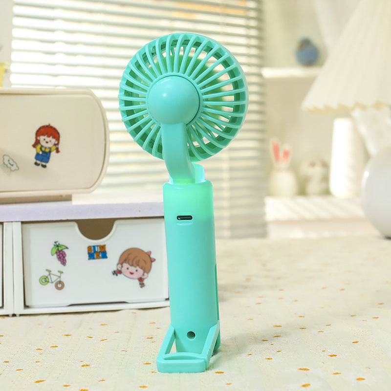 Women Portable USB Lamp Fan with Innovative Design Stornfield