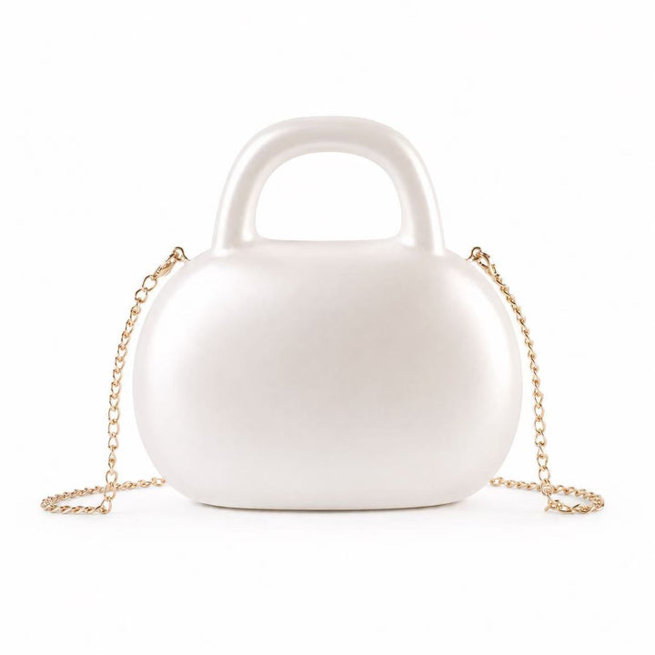 Sculpted Modern Handheld Clutch