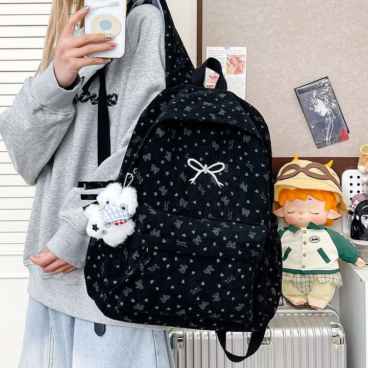 Floral-Patterned Travel Backpack Stornfield