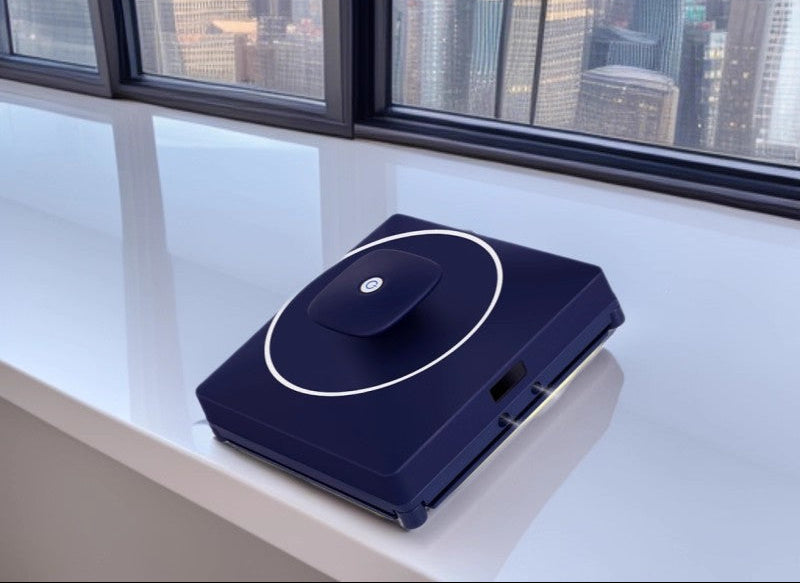 smart automatic robotic window cleaner with integrated spray and precision squeegee Stornfield