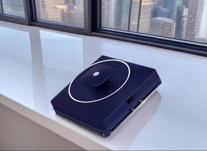 smart automatic robotic window cleaner with integrated spray and precision squeegee Stornfield