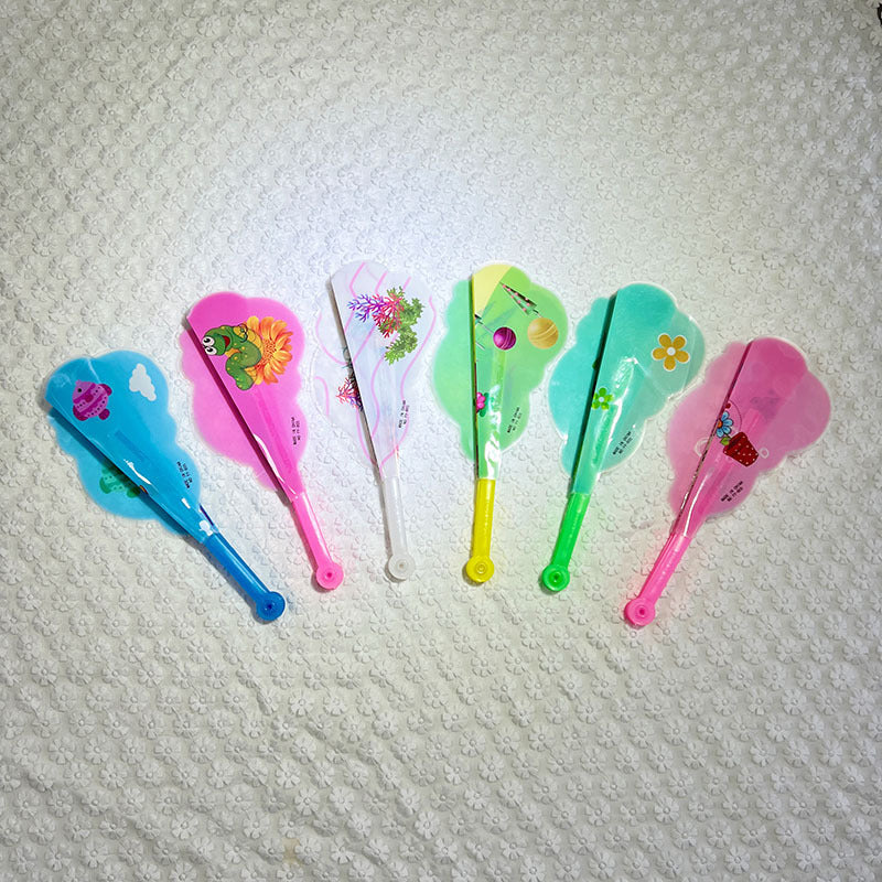Ladies colorful folding fan Stornfield