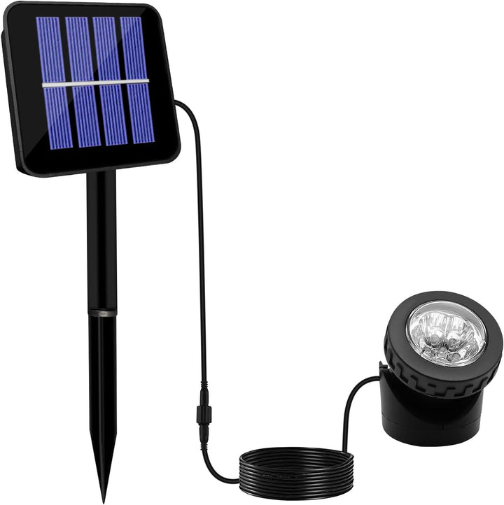 Adjustable Outdoor Solar Spotlight Kit Stornfield