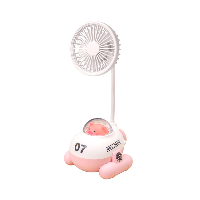 Unisex Portable Mini Fan in Cute Panda Design Stornfield