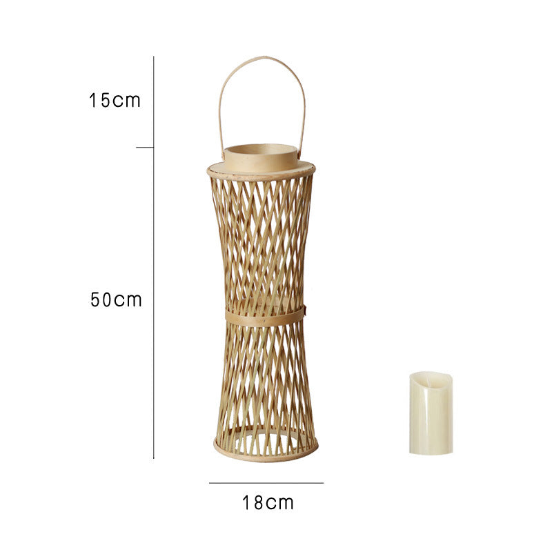 Elegant Lantern made of Rattan Stornfield