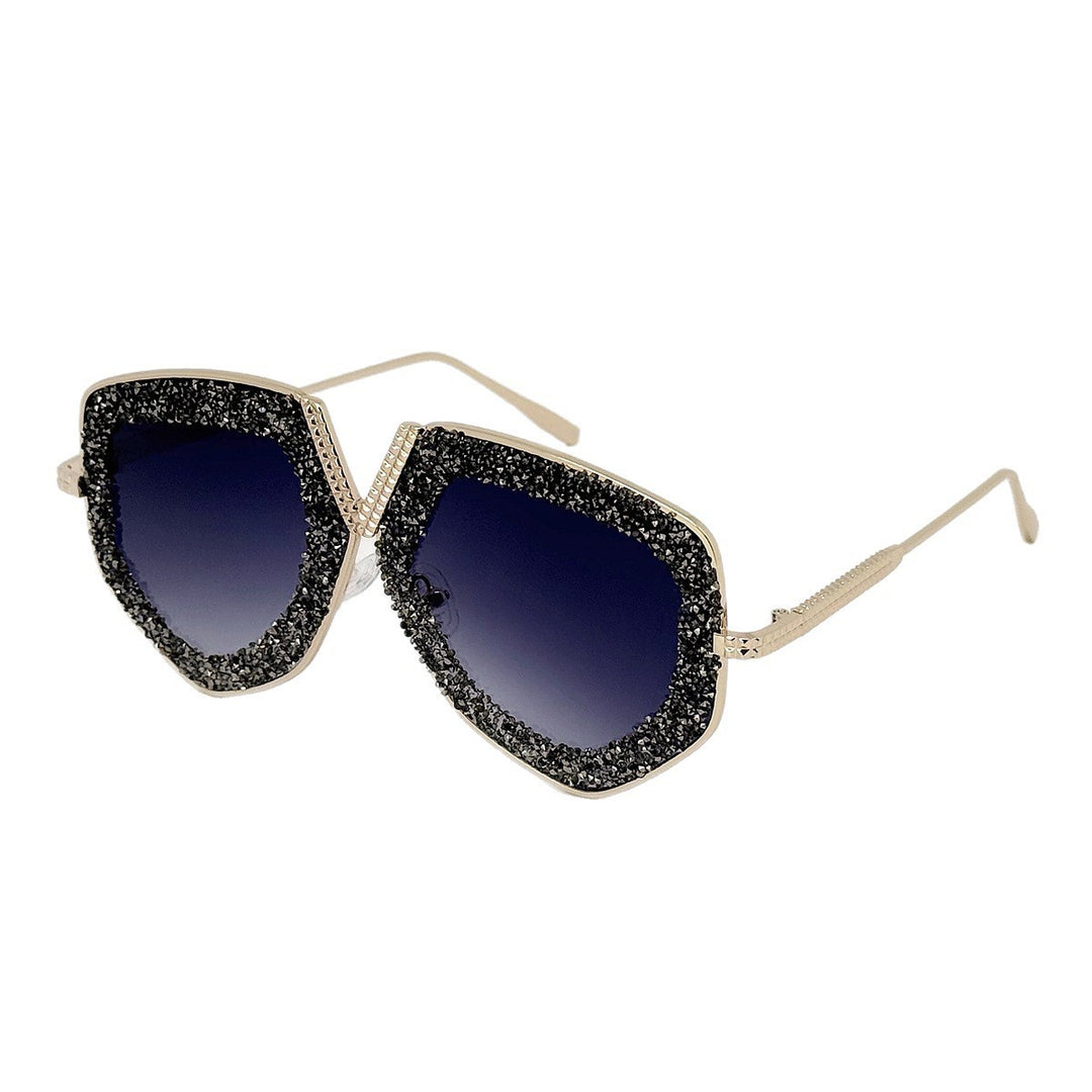 Ladies fashionable sunglasses with sparkling frame and elegant shape Stornfield
