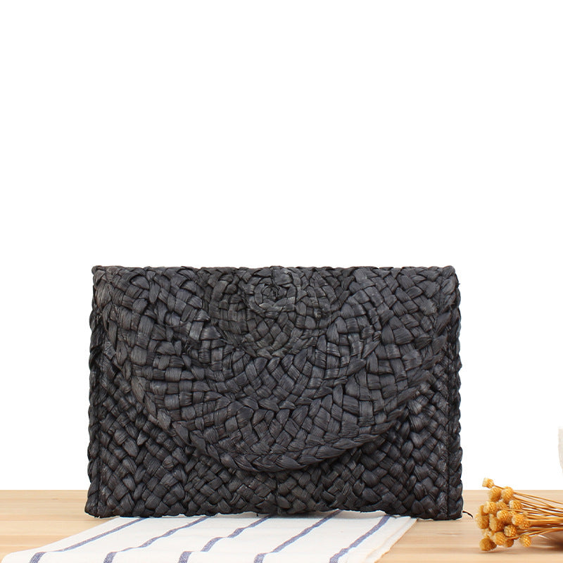 Clutch Made of Handmade Basket Weave Stornfield