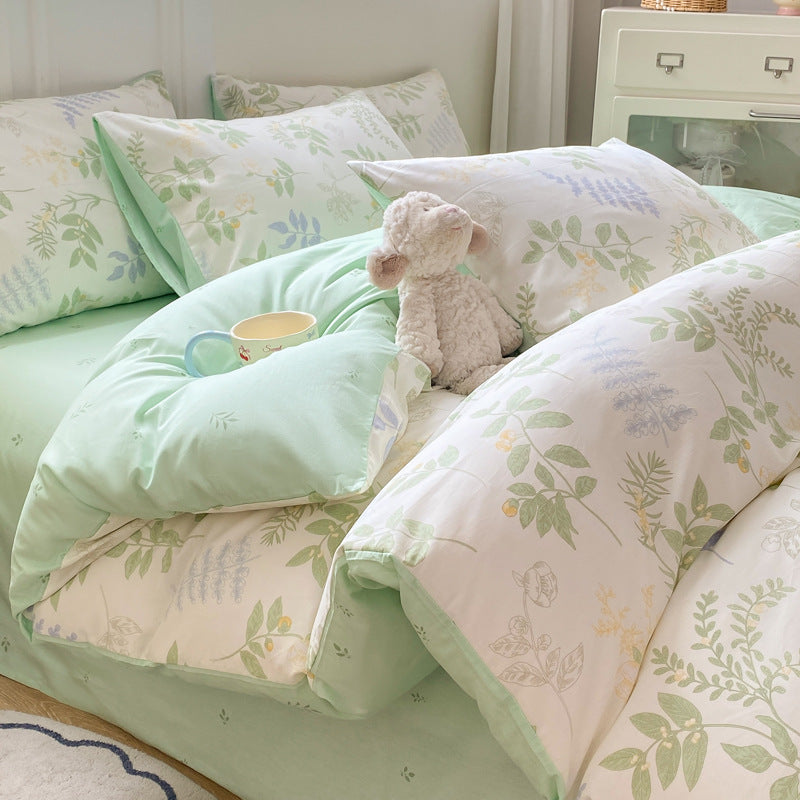 Floral Print Bed Linen Set