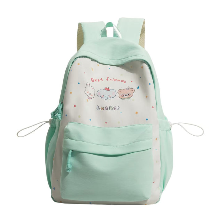 Leisure backpack with playful animal motif and practical compartments Stornfield