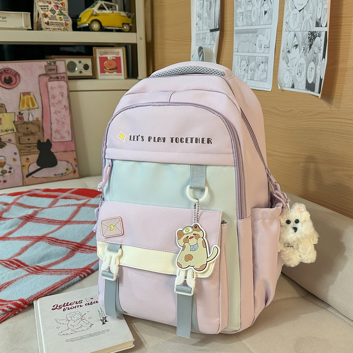 Backpack with Playful Design and Innovative Compartments Stornfield