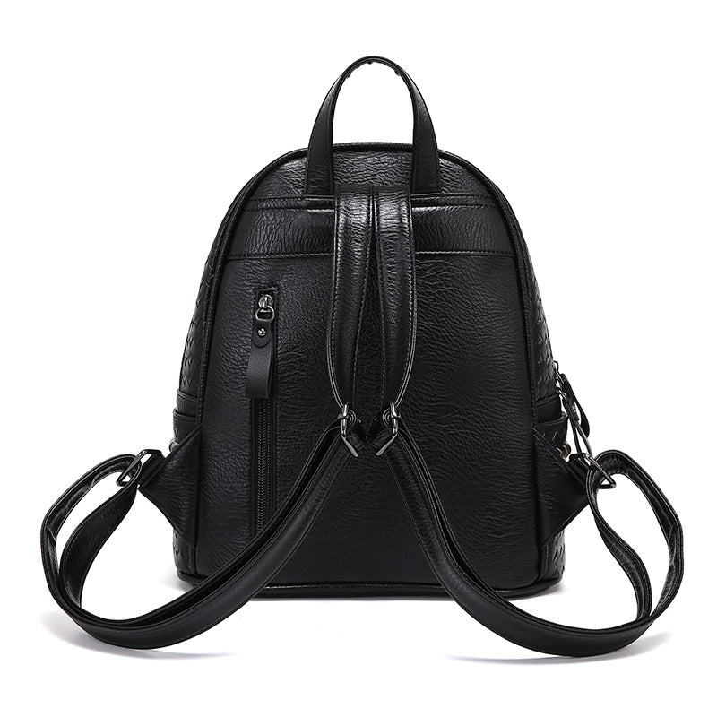 Studded Leather Backpack Stornfield