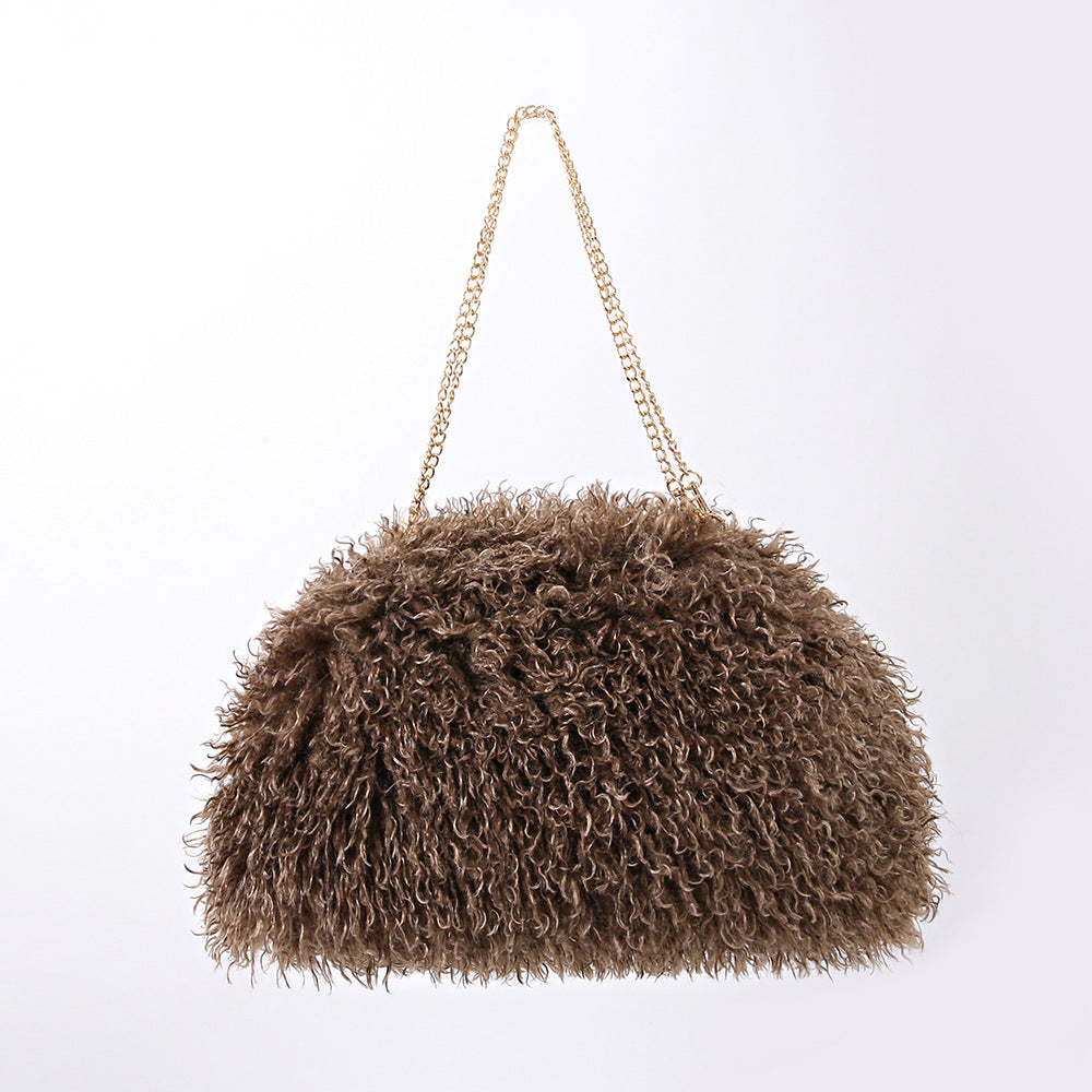 Fluffy Furry Handheld Bag