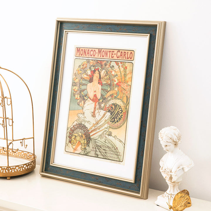 Framed Artistic Landscape Painting for Home Display