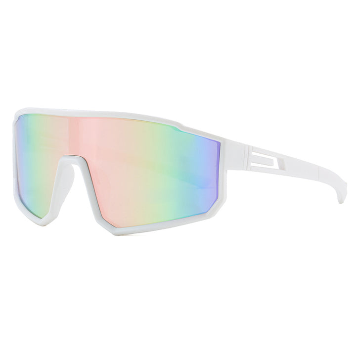 Men's Sleek Wraparound Sport Sunglasses Stornfield