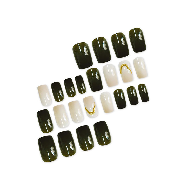 Artistic Press-On Nail Design Stornfield