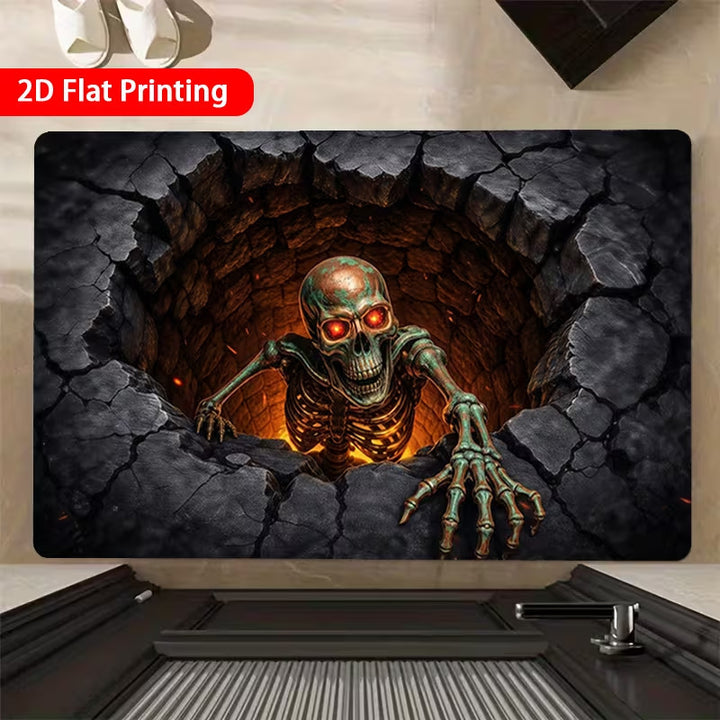3D Spiral Staircase Illusion Mat