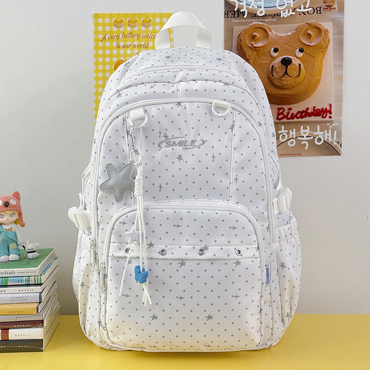 Star-Patterned Casual Backpack Stornfield 1791204705