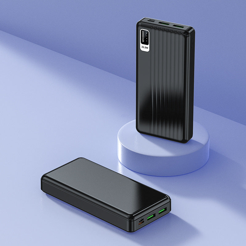 High-performance power bank with multifunctional USB-C connection and intelligent fast charging Stornfield