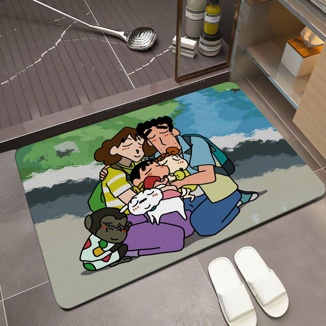 Cartoon Character Floor Mat