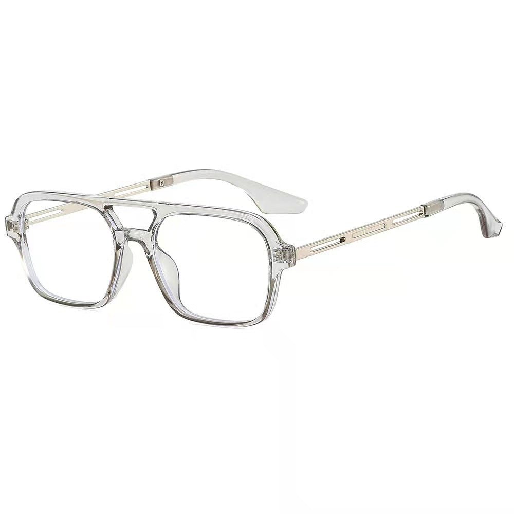 Women's Designer Sunglasses with Elegant Transparent Frame and Yellow Lenses Stornfield