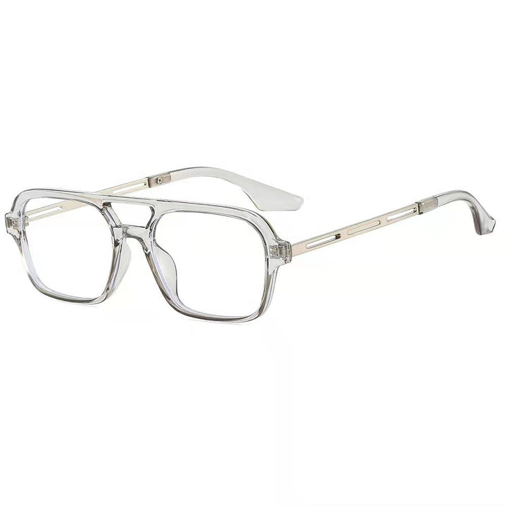 Women's Designer Sunglasses with Elegant Transparent Frame and Yellow Lenses Stornfield