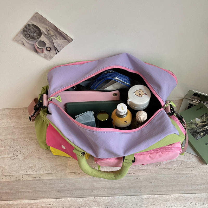 Multi-Compartment Utility Duffel Bag