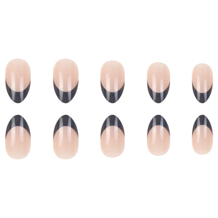 Elegant Stiletto French Tip Press-On Nails Stornfield