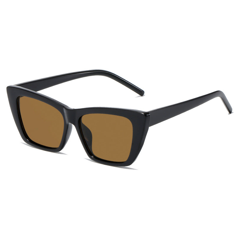 Women's trendy oversized sunglasses with innovative transparent frame Stornfield