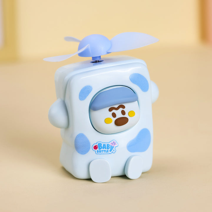 Women's portable mini fan in interactive animal design Stornfield