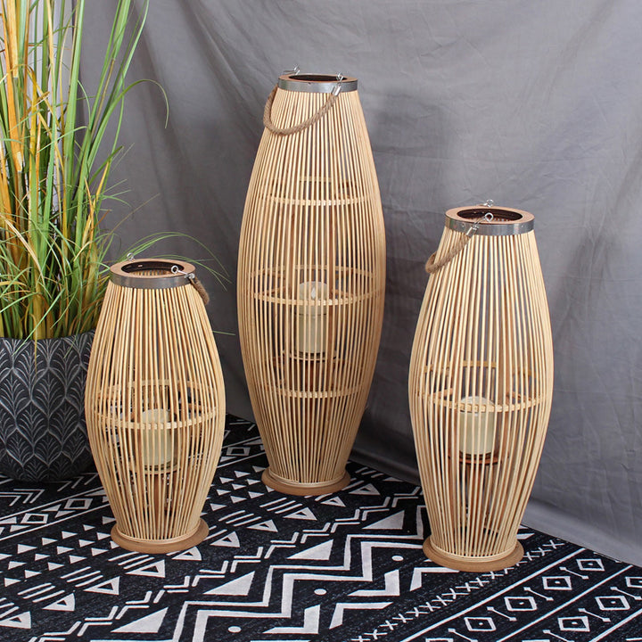 Elegant Rattan Lantern Stornfield