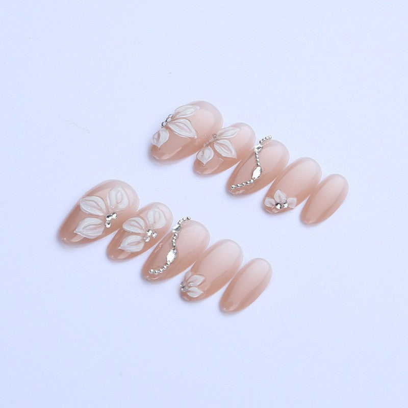 Elegant Floral Nail Art Set Stornfield