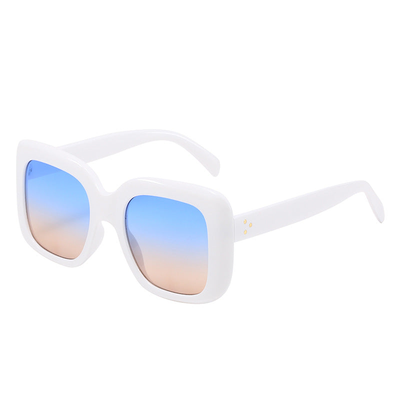 Women's oversized square sunglasses with high-quality plastic frame Stornfield