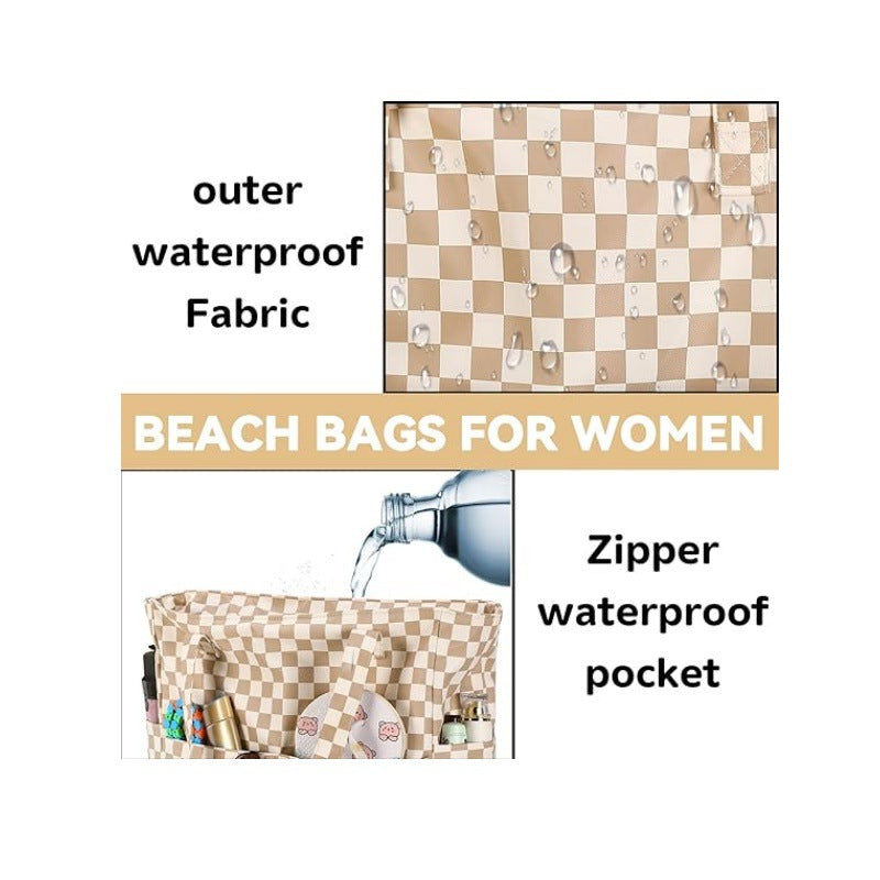 Spacious beach bag with versatile compartments Stornfield
