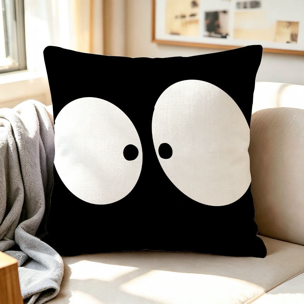 Quirky Graphic Decorative Throw Pillow
